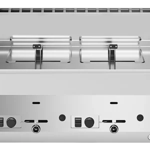 Friteuse 2x0,8L Modular - Propaan - 65x70cm Laatste Versie