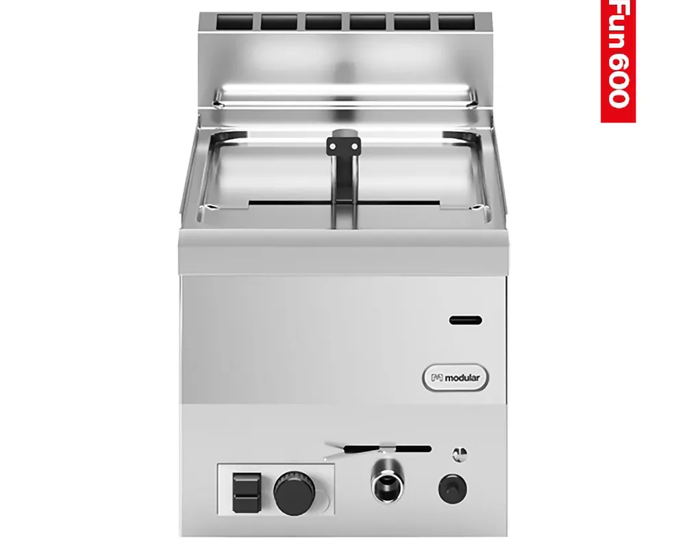 Seizoensaanbieding Friteuse 8L Modular - Aardgas - 60x30cm