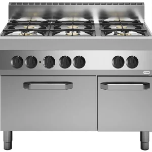 Uitverkoop Fornuis met oven Modular - 6-pits - Aardgas - 70x110x99cm