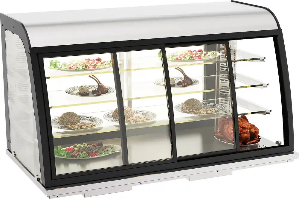 Meest Verkocht Drop-In Warmvitrine 155L Schuifdeuren
