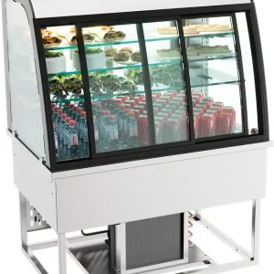 Drop-In Koelvitrine 200L Schuifdeuren Gereduceerde Prijs