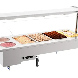 Nieuw Drop-In Bain-Marie Met Bowls 4/1
