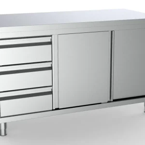 700 Werktafel Schuifdeuren Laden Links Veilige Betaling