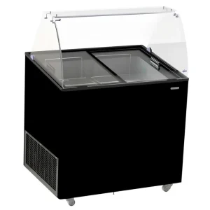 Schepijsvitrine Corsica Zwart 6X5 Ltr Gecertificeerd