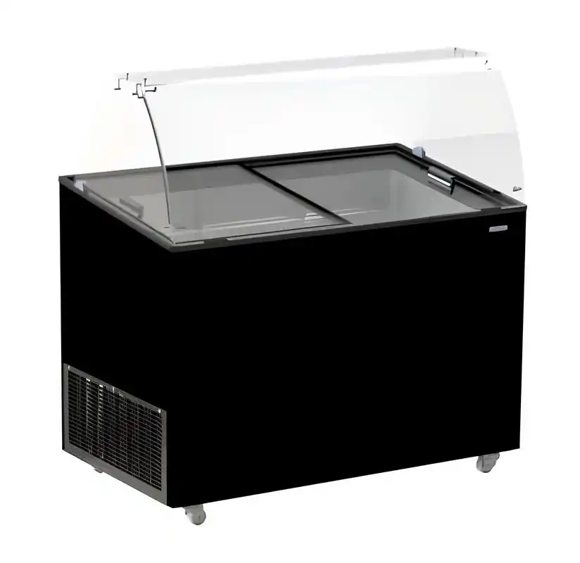 Actieprijs Schepijsvitrine Java Zwart 8X5 Ltr
