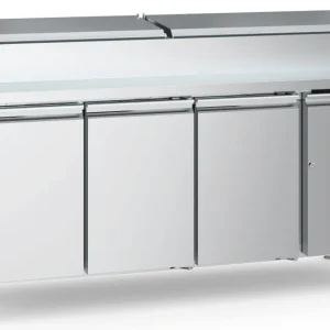 Saladette 3 Deuren 8X1/3 Gn Pan Flitsaanbieding