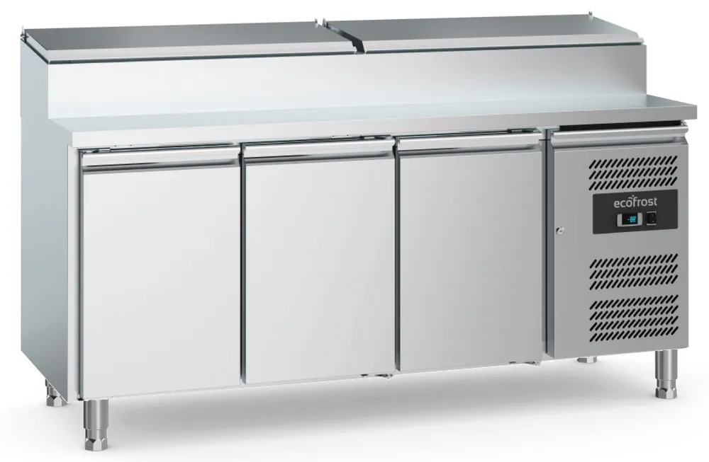 Saladette 3 Deuren 8X1/3 Gn Pan Flitsaanbieding