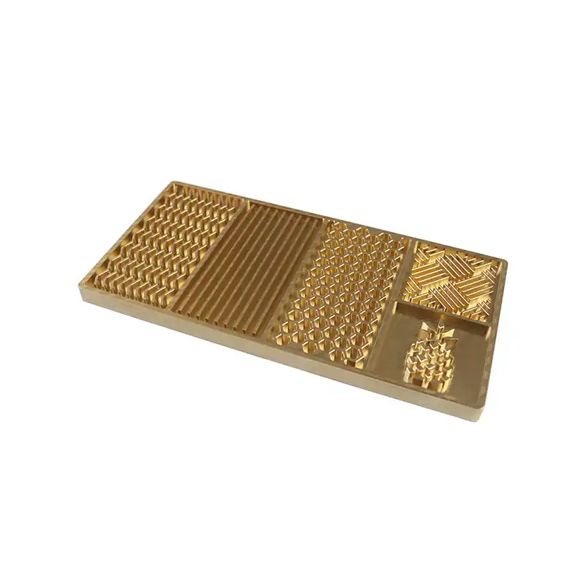 Merkproduct IJsstempelbakje messing - 20x10cm