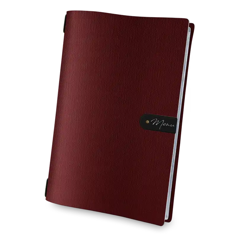 Menumap Jute bordeaux A5 Nu Kopen