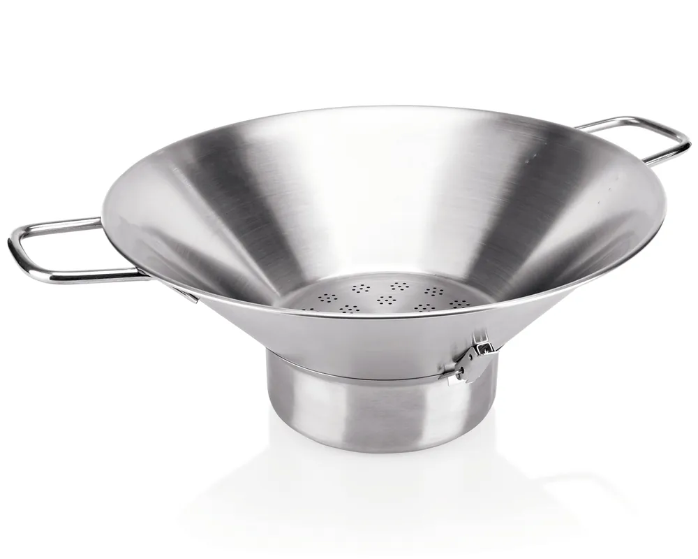 Premium Frituurzeef - chroomnikkelstaal - Ø40cm