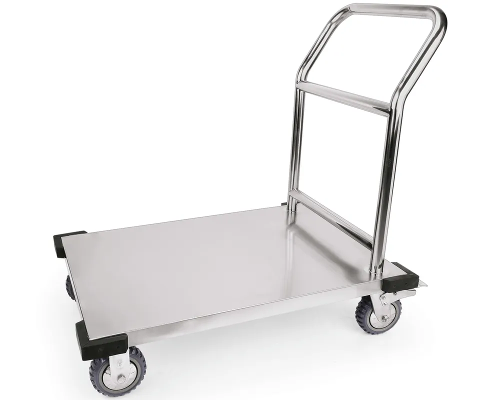 Veilige Betaling Transportwagen RVS - Draagvermogen 180kg