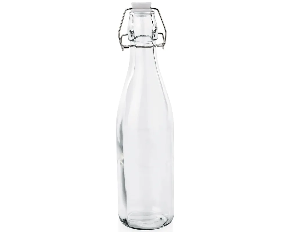 Direct Verzonden Beugelfles - glas - 500ml
