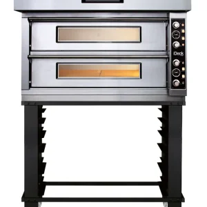 Superprijs Elektrische dubbele pizza oven iDECK PD 105.65