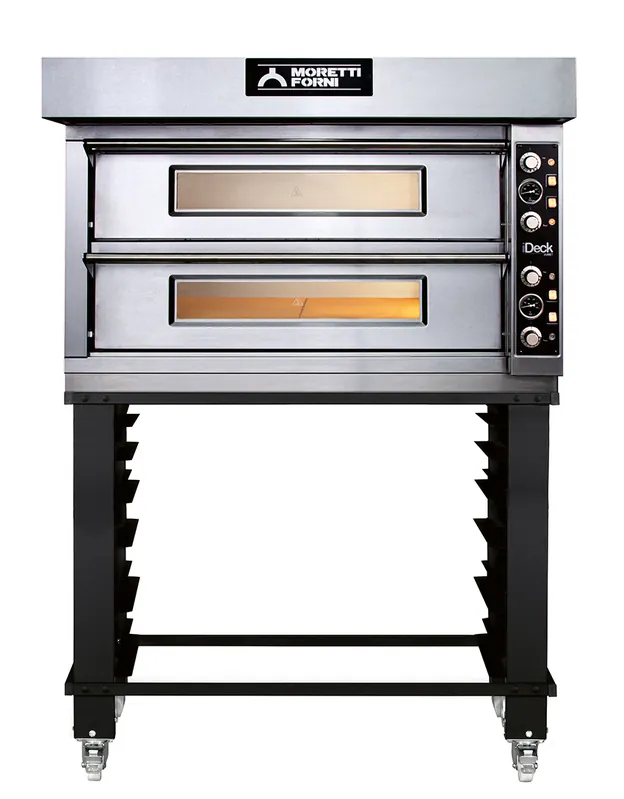 Superprijs Elektrische dubbele pizza oven iDECK PD 105.65