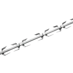 Spit with clamps P8/P12 Gratis Retour
