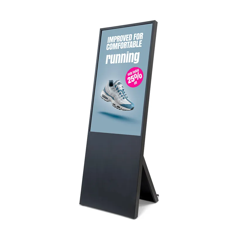 Digitaal A-Bord Spectrum Met 43" Samsung Scherm Zwart Actieprijs