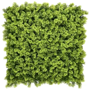 Betaalbaar Kunsthaag Long Moss - 100x100cm - Geschikt voor Binnen & Buiten