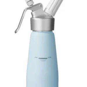 Slagroomapparaat - 0,5L - Pastelblauw - ?80x(H)260mm Lage Prijs