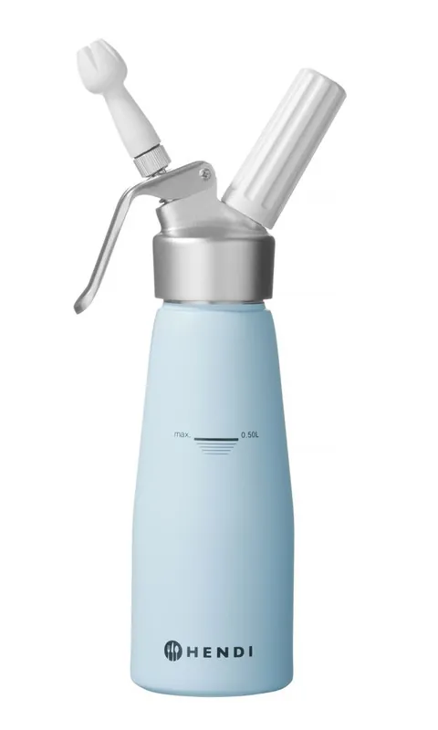 Slagroomapparaat - 0,5L - Pastelblauw - ?80x(H)260mm Lage Prijs