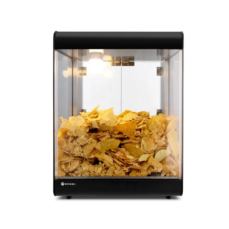 Nacho warmer - Zwart - 220-240V/500W - 400x344x(H)525mm Must-Have