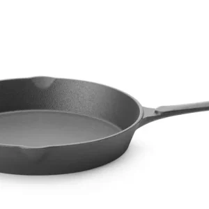 Gietijzeren Skillet - Zwart - ?250x(H)40mm Hoge Kwaliteit