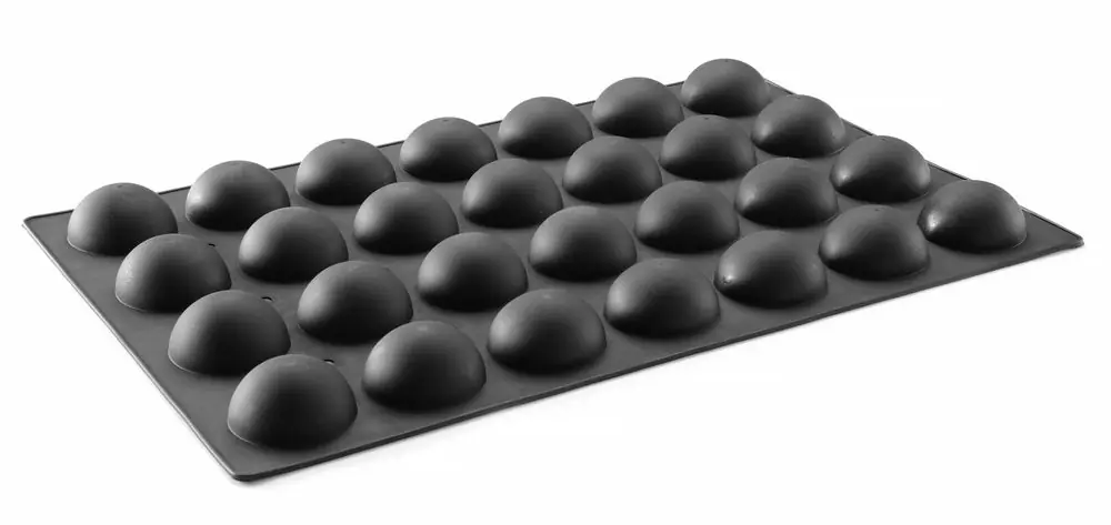 Alleen Vandaag Siliconen bakvorm SEMI-SPHERE - 600x395x(H)35mm
