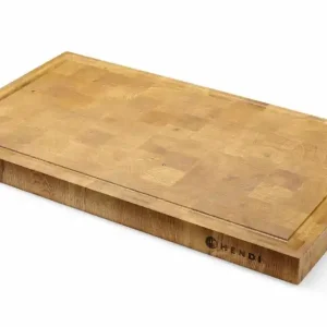 Dagaanbieding Eikenhouten serveerplank - eindnerf - 530x325x(H)35mm