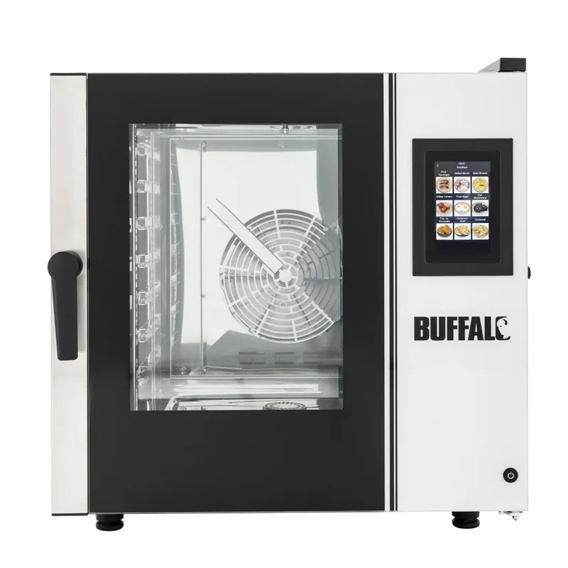 Buffalo smart touchscreen combi oven 7 x gn 1/1 Lage Kosten