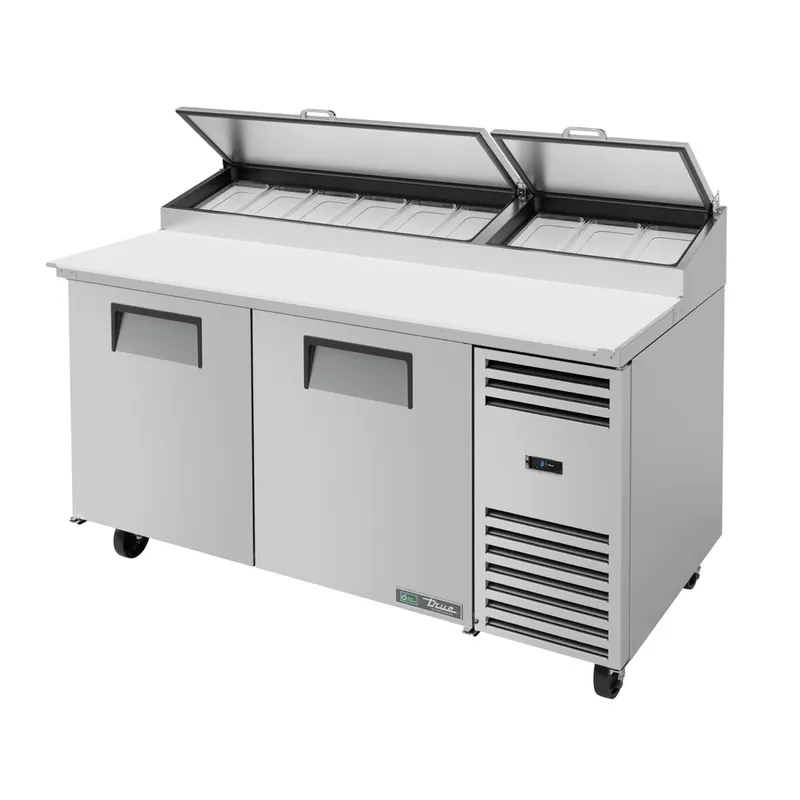 True 2 deurs pizza koelwerk banktpp-67-hc Speciale Aanbieding