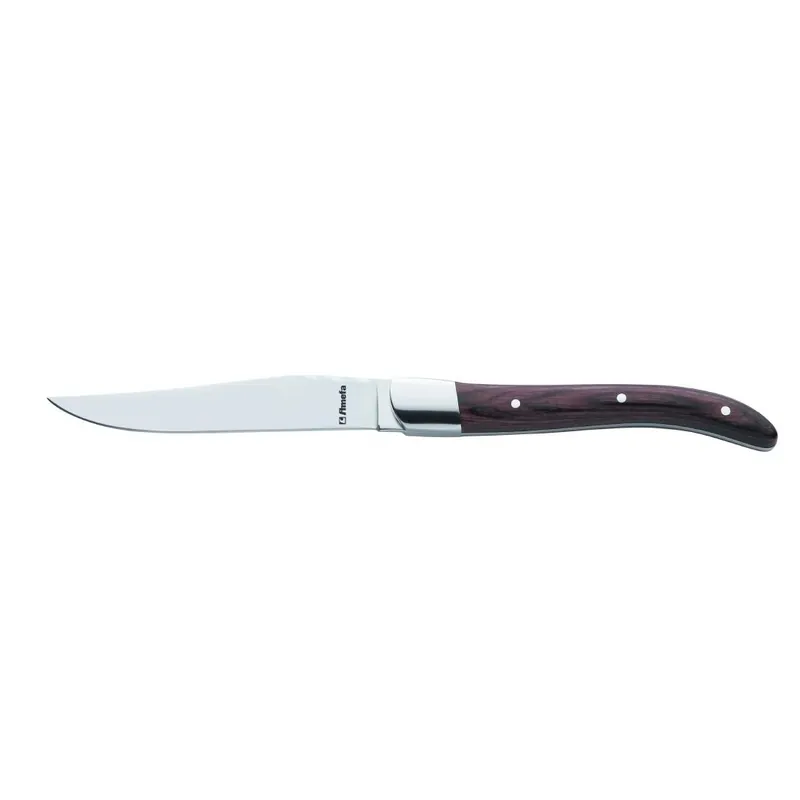 Amefa royal steakmes palissanderhout (doos 6) Speciale Aanbieding