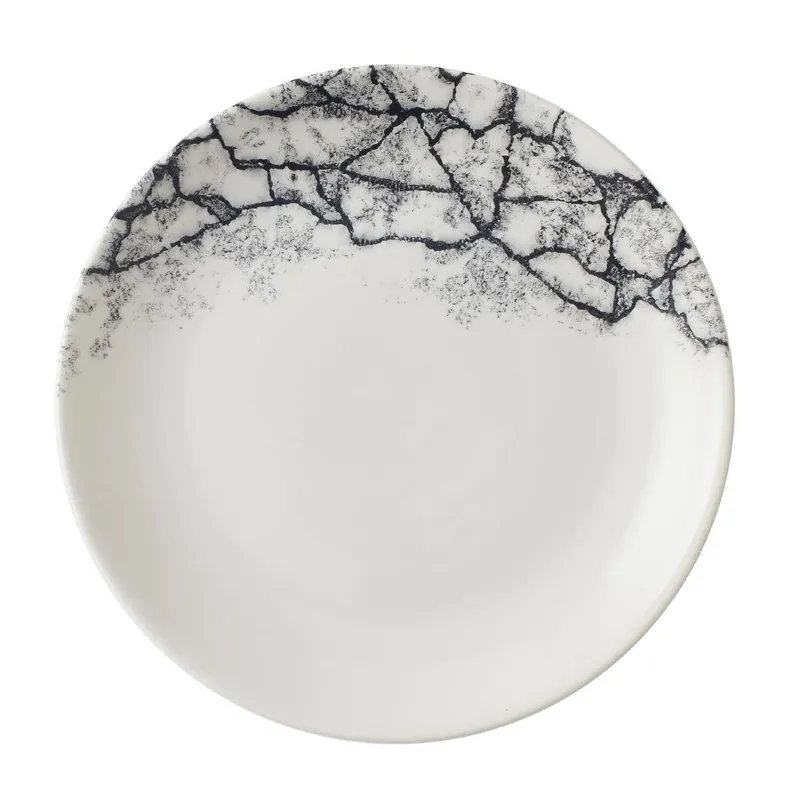 Populair Churchill Kintsugi Accents Quartz Black Evolve coupe bord 16.5 cm pak van 12