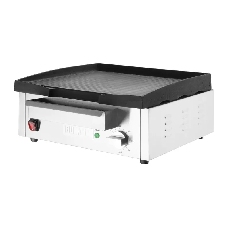 Populair Buffalo gietijzeren aanrecht griddle 1.8kw