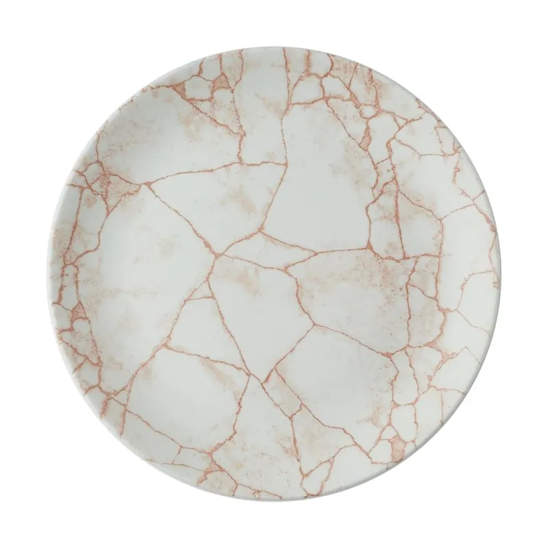 Churchill Studio Prints Kintsugi Evolve Coral borden 260mm (Pak van 12) Actieprijs