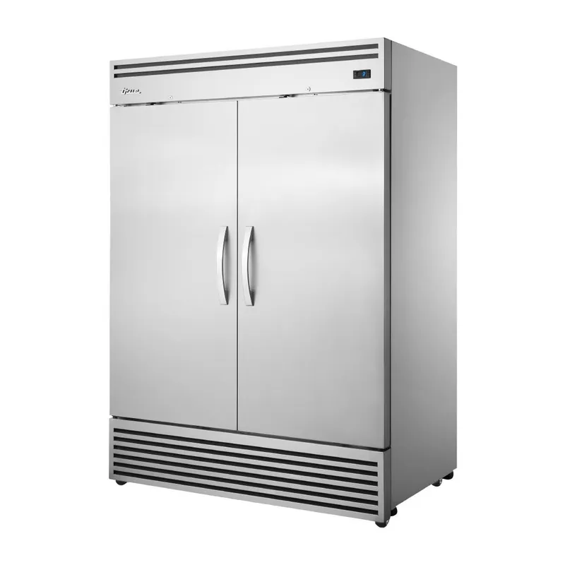 Gecertificeerd True 2/1 gn upright dubbele deur koelkast tgn-2r-2s