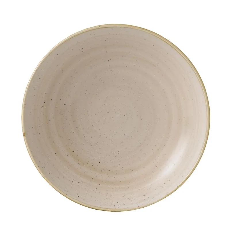 Koopje Churchill Stonecast Nutmeg Cream Evolve coupe kom 24.8 cm pak van 12