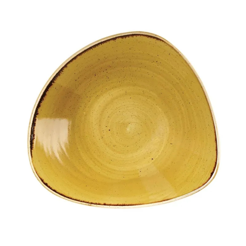 Veilige Betaling Churchill Stonecast Mustard Lotus kom 23.5 cm pak van 12