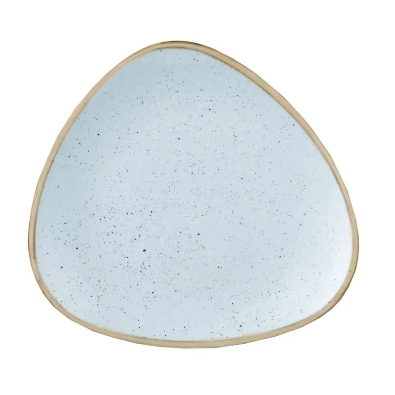 Shop Nu Churchill Stonecast Duck Egg Lotus bord pak van 6