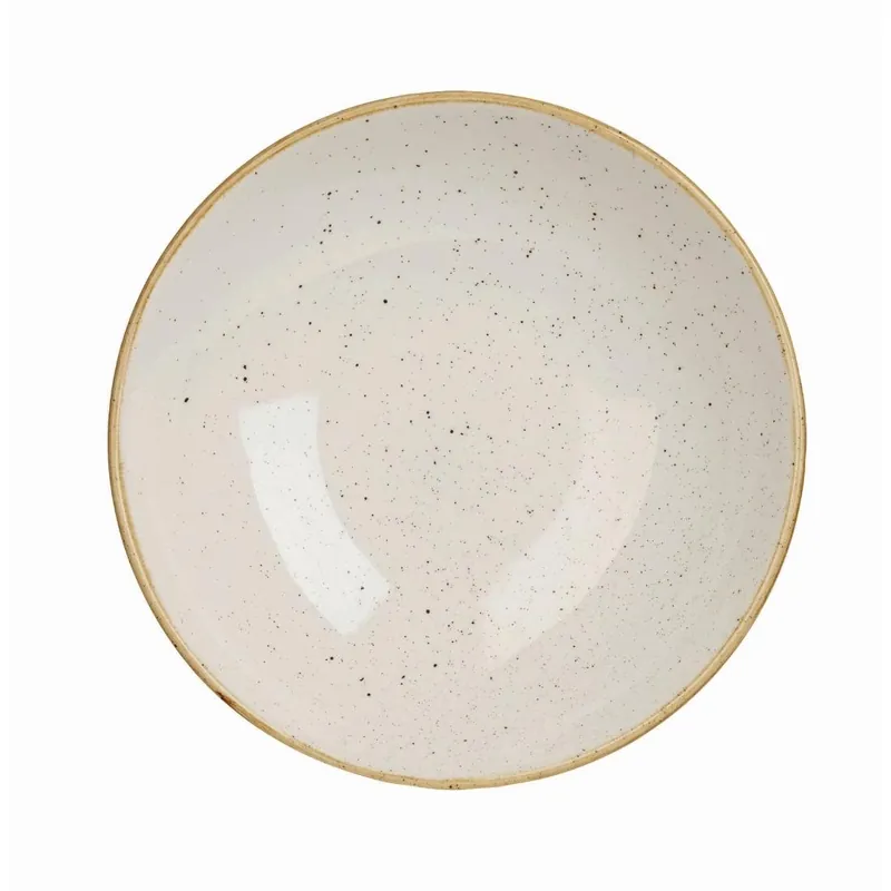 Churchill Stonecast Barley White coupe kom 18.2 cm pak van 12 Gecertificeerd