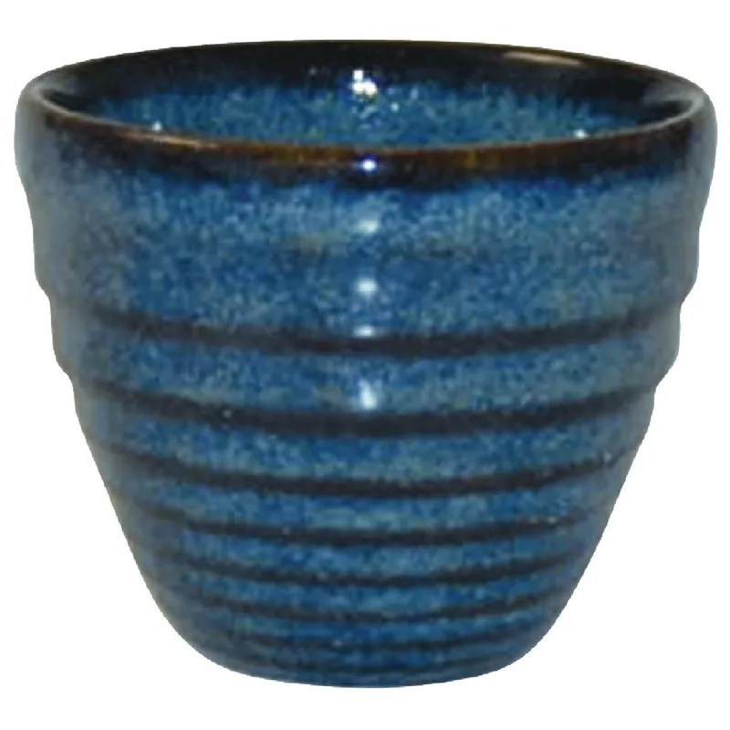 Lage Kosten Churchill Sapphire Blue Ripple dipper pot 57 ml pak van 12