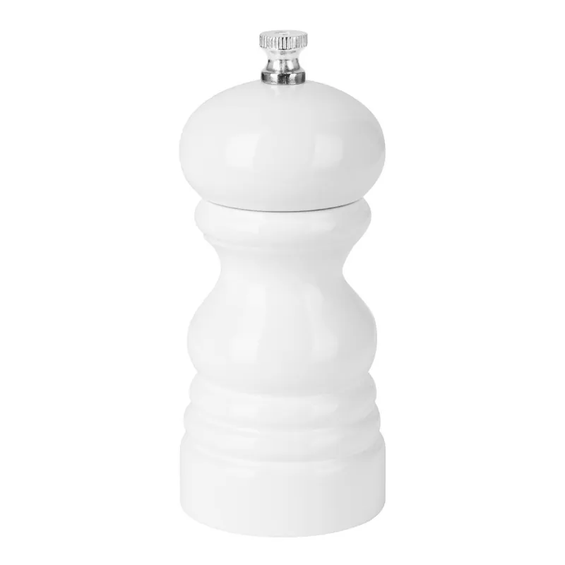 Olympia Zout- of Pepermolen Wit Hevea Hout 125mm Direct Verzonden