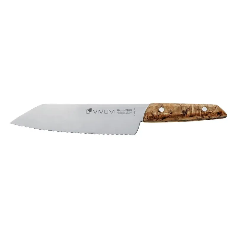 Populair Dick vivum gekarteld universeelmes rand 18 cm