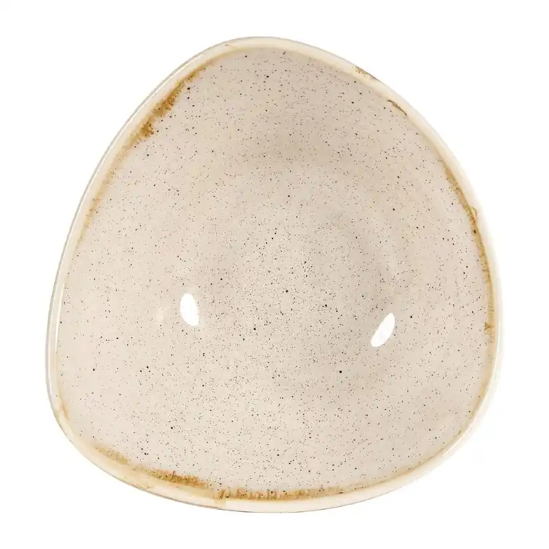 Churchill Stonecast Nutmeg Cream Lotus kom 15.2 cm pak van 12 Laatste Kans