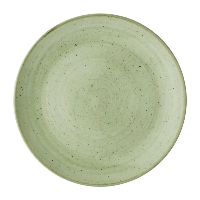 Churchill Stonecast Sage Green coupe borden 217mm (Pak van 12) Favoriet
