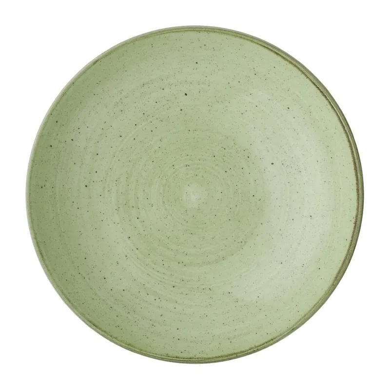 Churchill Stonecast Sage Green coupe kom 248mm (Pak van 12) Betrouwbaar