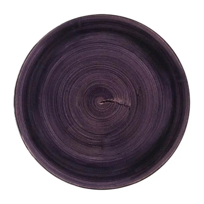 Churchill Stonecast Patina Cobalt Deep Purple Evolve coupe bord 26 cm pak van 12 Beperkt Aanbod