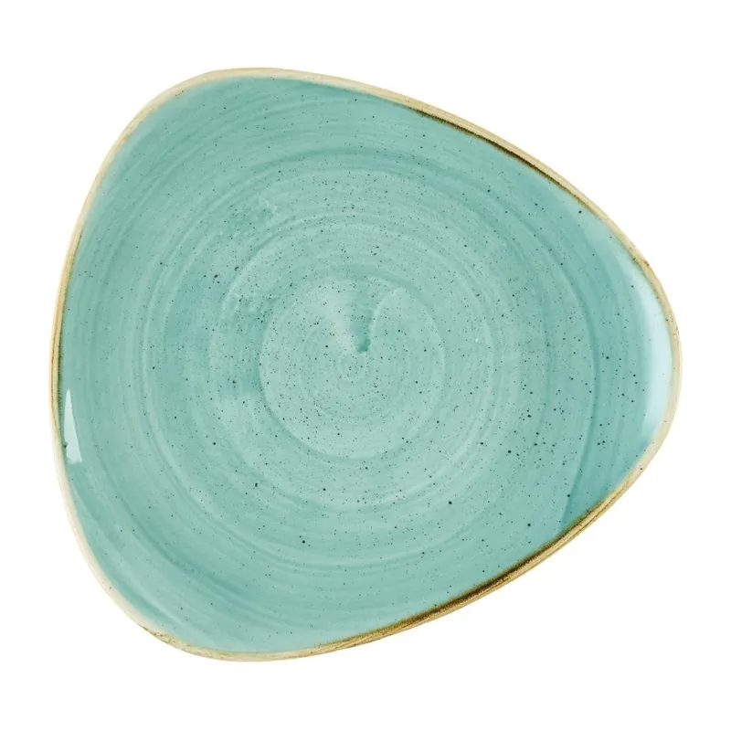 Churchill Stonecast Mint Lotus bord 22.9 cm pak van 12 Fabrieksprijs