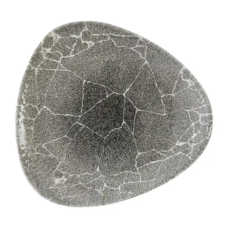 Superprijs Churchill Kintsugi Reverse Quartz Black Lotus bord 25.4 cm pak van 12