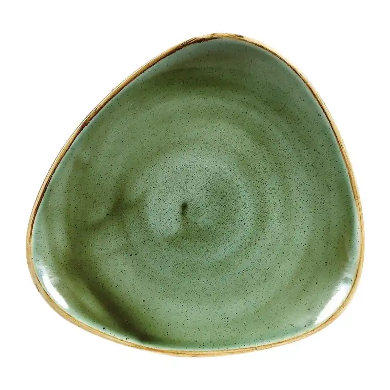 Meest Verkocht Churchill Stonecast Samphire Green Lotus bord 22.9 cm pak van 12