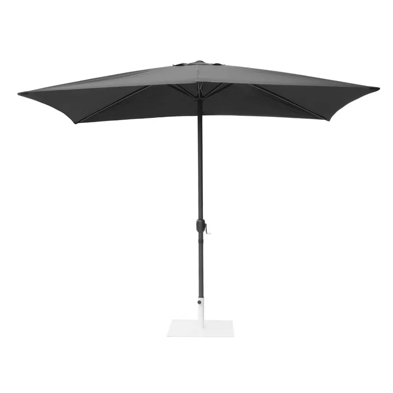 Bolero sevilla vierkante parasol 2x3m zwart Hoge Kwaliteit