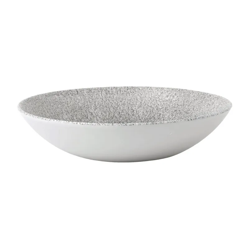Hoge Kwaliteit Churchill Raku Jasper Grey Evolve coupe kom 18.4 cm pak van 12